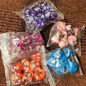 Vibrant Dice Sets